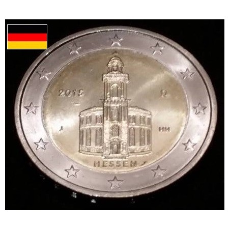 2 euros commémorative Allemagne 2015 Hessen piece de monnaie €