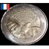 2 euros commémorative France 2015 70 ans de paix en europepiece de monnaie €