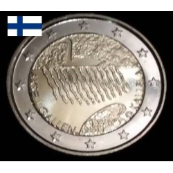 2 euros commémorative Finlande 2015 Akseli Gallen-Kallela piece de monnaie €