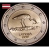 2 euros commémorative Lettonie 2015 la Cigogne piece de monnaie €