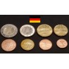 Série d'Euro d' Allemagne pieces de monnaie