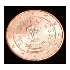 Pièce de 1 centime d'Euro Autriche