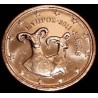 Pièce de 1 centime d'Euro Chypre
