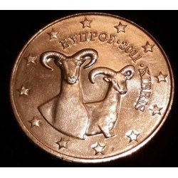 Pièce de 5 centimes d'Euro Chypre