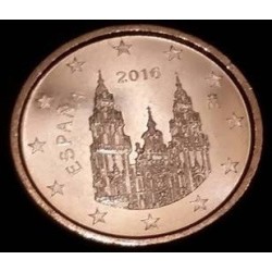 Pièce de 5 centimes d'Euro Espagne