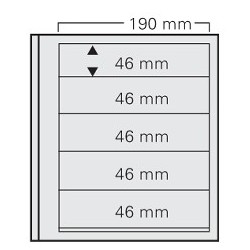 Feuilles Spécial-dual 615, 5 compartiments