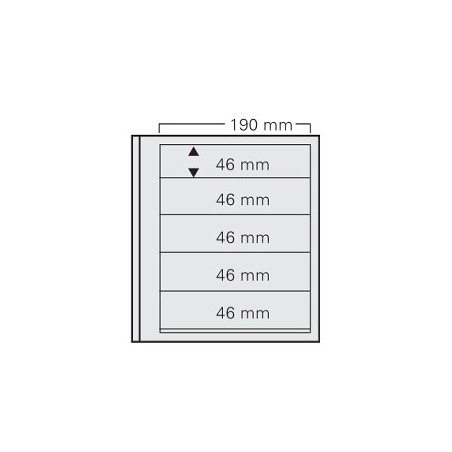 Feuilles Spécial-dual 615, 5 compartiments