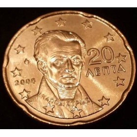 Pièce de 20 centimes d'Euro Grèce