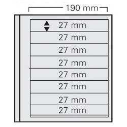 Feuilles Spécial-dual 618, 8 compartiments