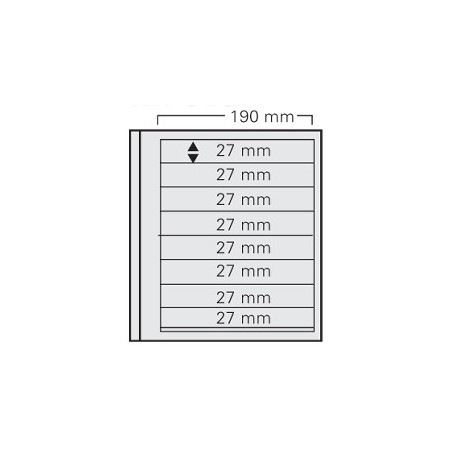 Feuilles Spécial-dual 618, 8 compartiments