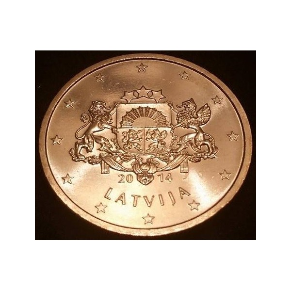 Pièce de 10 centimes d'Euro Lettonie