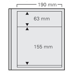 Feuilles Spécial-dual 619, 2 compartiments