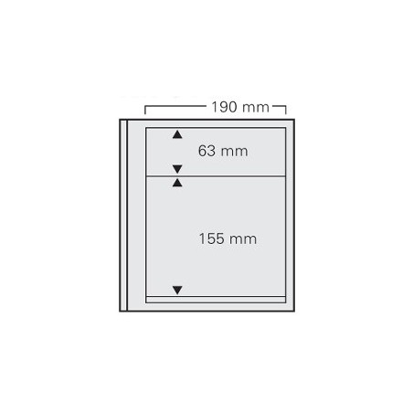 Feuilles Spécial-dual 619, 2 compartiments