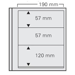 Feuilles Spécial-dual 621, 3 compartiments