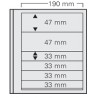 Feuilles Spécial-dual 662, 6 compartiments