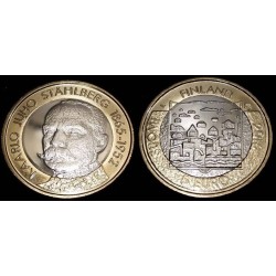 5 euros Finlande 2016, Kaarlo Juho Stahlberg
