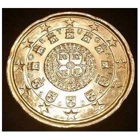 Pièce de 20 centimes d'Euro Portugal