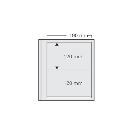 Feuilles Spécial-dual 532, 2 compartiments