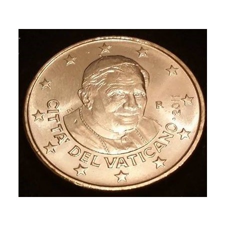 Pièce 50 centimes d'euro Vatican 2011 Benoit XVI