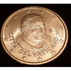 Pièce 50 centimes d'euro Vatican 2013 Benoit XVI