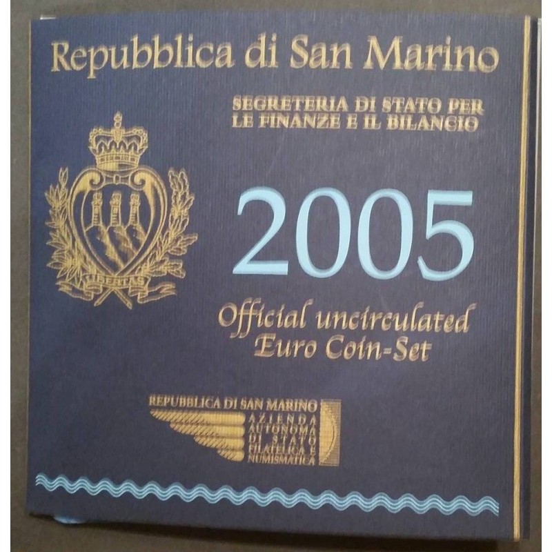 Coffret BU Saint-Marin 2005