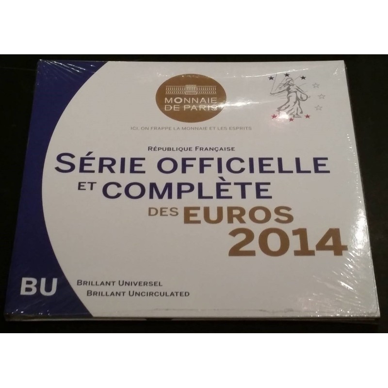 Coffret BU France 2014  pièces de monnaies Euros