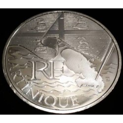 Pièce 10€ 2010 Martinique série des régions