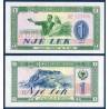 Albanie Pick N°40a, Billet de banque de 1 Lek 1976