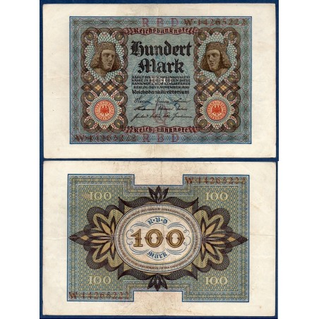 Allemagne Pick N°69b, Billet de banque de 100 Mark 1920