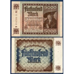 Allemagne Pick N°81, Billet de banque de 1000 Mark 1922