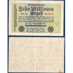 Allemagne Pick N°106a, Billet de banque de 10 millions de Mark 1923