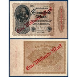 Allemagne Pick N°113a, Billet de banque de 1 millard de Mark 1922
