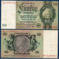 Allemagne Pick N°182a, Billet de banque de 50 Mark 1922