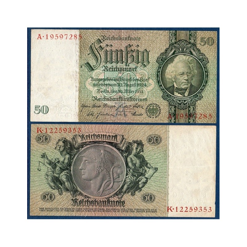 Allemagne Pick N°182a, Billet de banque de 50 Mark 1922