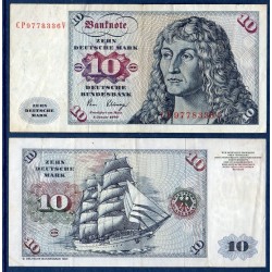 Allemagne RFA Pick N°31, Billet de banque de 10  Mark 1970-1980
