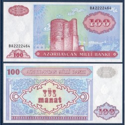 Azerbaïdjan Pick N°18, Billet de 100 Manat 1993