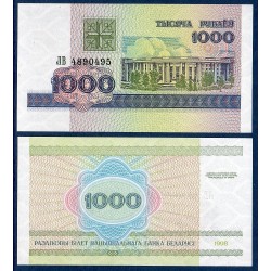 Bielorussie Pick N°16, Billet de banque de 1000 Rublei 1998