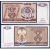Bosnie Pick N°133a, Billet de banque de 10 Dinara 1992