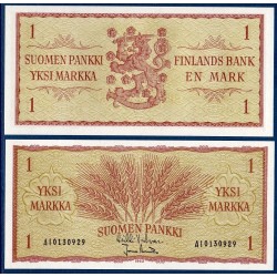 Finlande Pick N°98, Billet de banque de 1 markka 1963