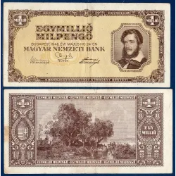 Hongrie Pick N°128, Billet de banque de 1000000 MilPengo 1946