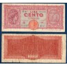 Italie Pick N°75a, Billet de banque de 100 Lire 1944