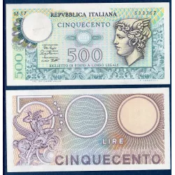 Italie Pick N°94, Billet de banque de 500 Lire 1974-1979