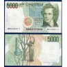 Italie Pick N°111c, Billet de banque de 5000 Lire 1985