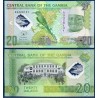 Gambie Pick N°30, Billet de banque de 20 Dalasis 2014