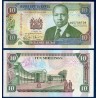 Kenya Pick N°24d, Billet de banque de 10 Shillings 1992