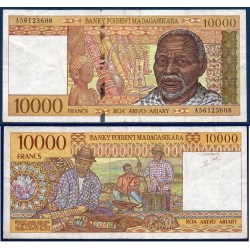 Madagascar Pick N°79b, Billet de banque de 10000 Francs : 2000 ariary 1995