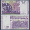 Madagascar P.89b, Neuf, Billet de 1000 Ariary : 5000 Francs 2004 Sisal