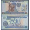 Mozambique Pick N°134, Billet de banque de 500 meticais 1991