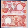 Nigeria Pick N°25g, Billet de Banque de 10 Naira 2003-2005