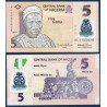 Nigeria P.38d, Neuf, Billet de 5 Naira 2013 Polymère